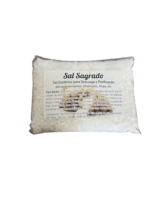 Banho Sal Sagrado ou Sal Esotérico